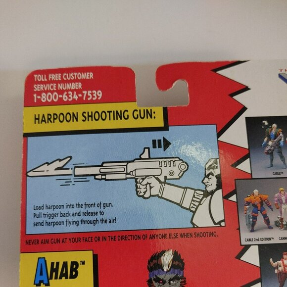 NIP 1993 ToyBiz Marvel The Uncanny X-Men AHAB Action Figure New - Picture 14 of 14